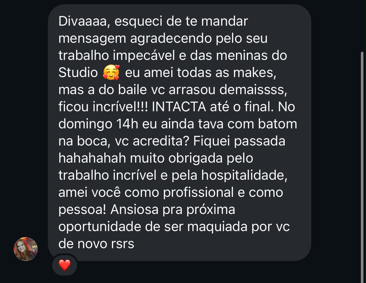 Depoimento real de cliente 5